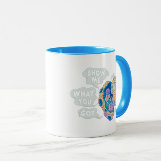 RICKとMORTY™|何を表示するかを表示得する マグカップ (正面右)