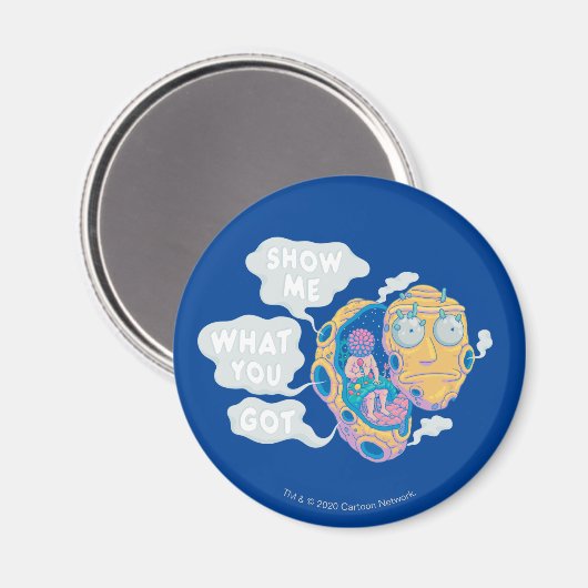 RICKとMORTY™|何を表示するかを表示得する マグネット (正面/裏面)