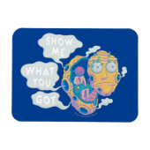 RICKとMORTY™|何を表示するかを表示得する マグネット (横)