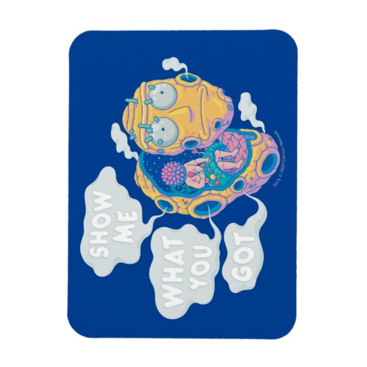 RICKとMORTY™|何を表示するかを表示得する マグネット (縦)