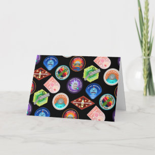 RICKとMORTY™ 外部スペースパッチパターン カード