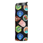 RICKとMORTY™|外部スペースパッチパターン タンブラー (回転左)