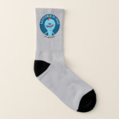 RICKとMORTY™|存在は痛み ソックス (左内側)