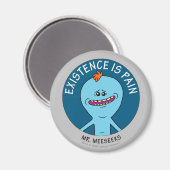 RICKとMORTY™|存在は痛み マグネット (正面/裏面)