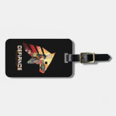 RICKとMORTY™|宇宙ベス·ディファイアンス·クルー ラゲッジタグ (正面横)