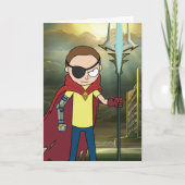 RICKとMORTY™|悪の魔 カード (正面)