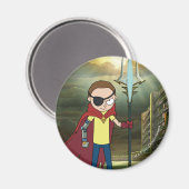 RICKとMORTY™|悪の魔 マグネット (正面/裏面)