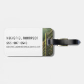 RICKとMORTY™|悪の魔 ラゲッジタグ (裏面横)