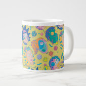 RICKとMORTY™|感染したスミスファミリのパターン ジャンボコーヒーマグカップ (正面右)