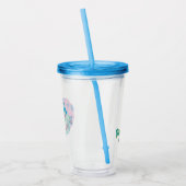 RICKとMORTY™|感染したポータルから落下 アクリルタンブラー (左)