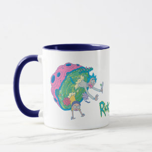 RICKとMORTY™ 感染したポータルから落下 マグカップ