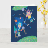 RICKとMORTY™|感染したポータルのジャンプ カード (黄色い花)