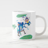 RICKとMORTY™|感染したポータルのジャンプ ジャンボコーヒーマグカップ (右)