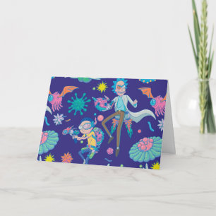 RICKとMORTY™ 感染細胞のパターン カード