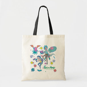 RICKとMORTY™ 感染細胞のパターン トートバッグ
