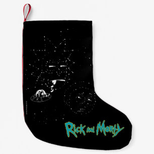 RICKとMORTY™ 星座 スモールクリスマスストッキング