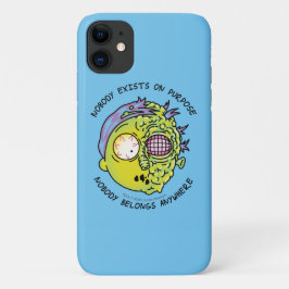 RICKとMORTY™|様式化されたモーティフライ引用文 iPhone 11 ケース