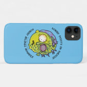 RICKとMORTY™|様式化されたモーティフライ引用文 Case-Mate iPhoneケース (裏面(横))