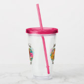 RICKとMORTY™|理由：おもしろい アクリルタンブラー (左)