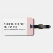 RICKとMORTY™|理由：おもしろい ラゲッジタグ (裏面横)