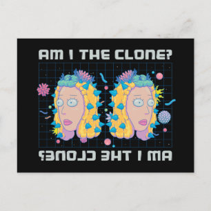 RICKとMORTY™ 私がクローンですか？ インビテーションポストカード