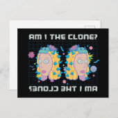 RICKとMORTY™|私がクローンですか? インビテーションポストカード (正面/裏面)