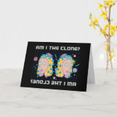 RICKとMORTY™|私がクローンですか? カード (黄色い花)