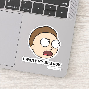 RICKとMORTY™ 私のドラゴンが欲しい シール
