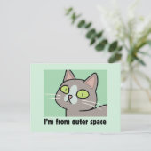 RICKとMORTY™|私は宇宙から来ました インビテーションポストカード (スタンド正面)