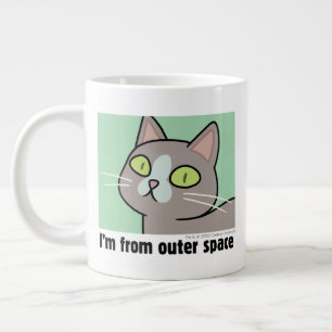 RICKとMORTY™ 私は宇宙から来ました ジャンボコーヒーマグカップ