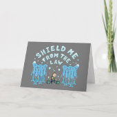 RICKとMORTY™|私を法律から守る カード (正面)