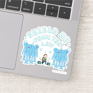 RICKとMORTY™ 私を法律から守る シール