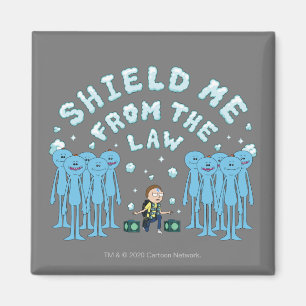 RICKとMORTY™ 私を法律から守る マグネット