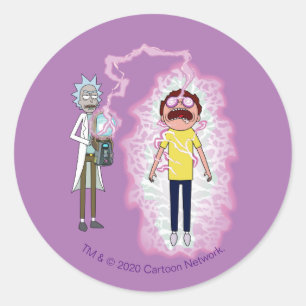 RICKとMORTY™ 結果と共に生きる ラウンドシール
