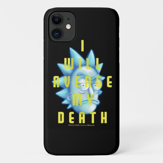 RICKとMORTY™|自分の死の仇を討つ Case-Mate iPhoneケース (裏面)