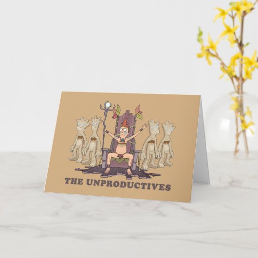 RICKとMORTY™|非生産性 カード (黄色い花)