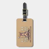 RICKとMORTY™|非生産性 ラゲッジタグ (正面縦)