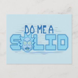 RICKとMORTY™  Do Me aを実行しま無地のす インビテーションポストカード