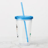 RICKとMORTY™| Rick、Morty、Summer アクリルタンブラー (左)