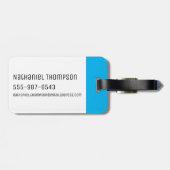 RICKとMORTY™| Rick、Morty、Summer ラゲッジタグ (裏面横)