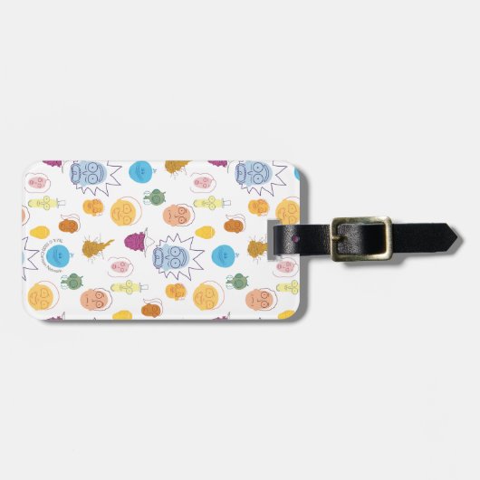 RICKとMORTY™| Schwiftyを取得 ラゲッジタグ (正面横)