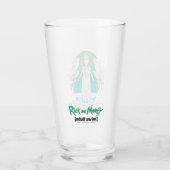 RICKとMORTY™|Yesクイーン タンブラーグラス (裏面)