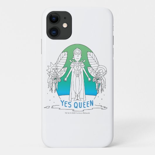 RICKとMORTY™|Yesクイーン Case-Mate iPhoneケース (裏面)