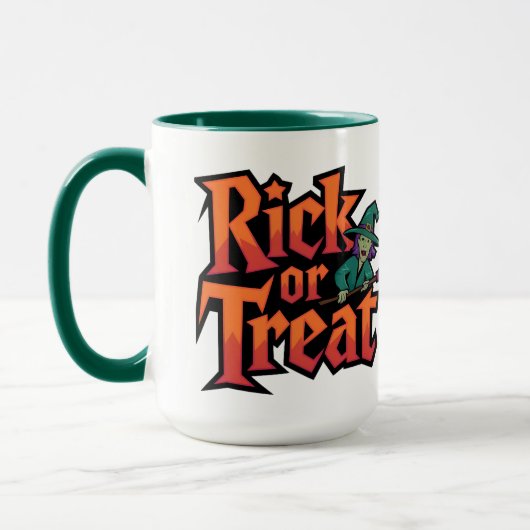 RickまたはTreat The Green Wish Mug マグカップ (左)