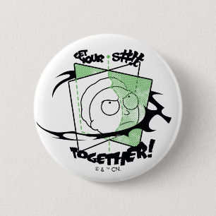 RICK AND MORTY™ ちゃんとしろ! 缶バッジ