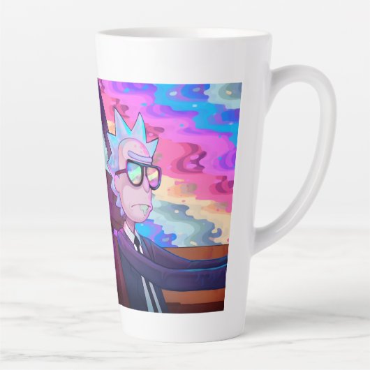 Rick and Morty カフェラテマグ (右)