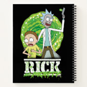 RICK AND MORTY™ | グリーンスプラッシュ ノートブック (裏面)