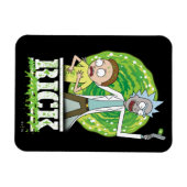 RICK AND MORTY™ | グリーンスプラッシュ マグネット (横)