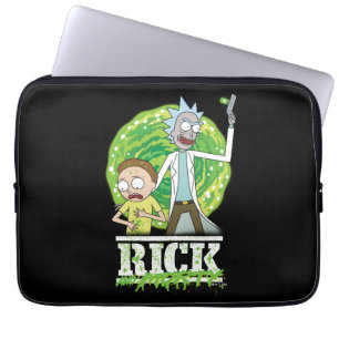 RICK AND MORTY™ グリーンスプラッシュ ラップトップスリーブ