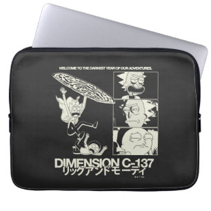 RICK AND MORTY™ ディメンションC-137 ラップトップスリーブ
